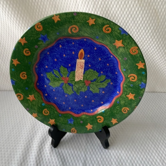 Potpourri Mix and Match Sango Holiday Bells Sue Zipkin Salad Plates. - Picture 5 of 10